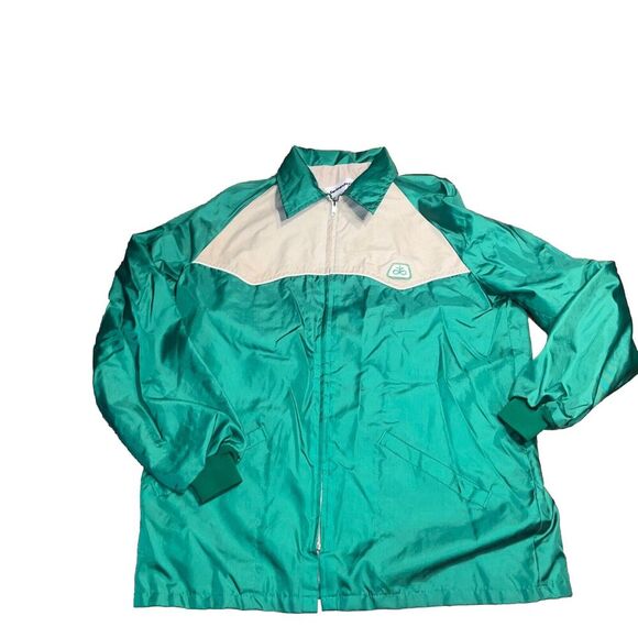 Swingster Other - Swingster Vintage 70's Green Pioneer Seed Nylon Jacket Men's Large Made in USA